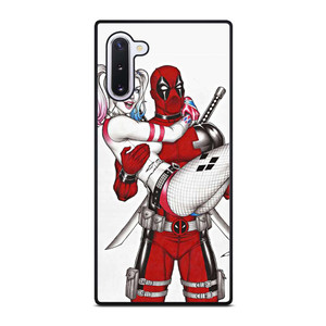 DEADPOOL HARLEY QUINN CARTOON Samsung Galaxy Note 10 Case Cover