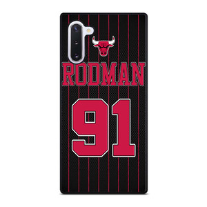 DENNIS RODMAN CHICAGO BULLS 2 Samsung Galaxy Note 10 Case Cover DENNIS RODMAN CHICAGO BULLS 2 Samsung Galaxy Note 10 Case Cover