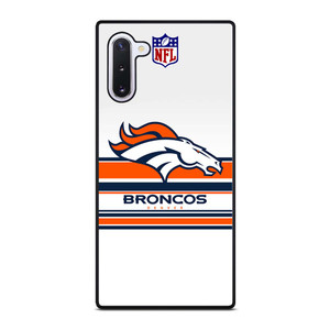 DENVER BRONCOS STRIPE LOGO Samsung Galaxy Note 10 Case Cover