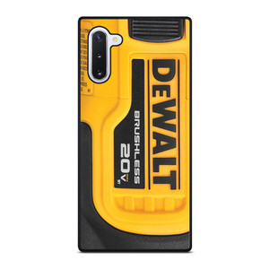 DEWALT BRUSHLESS 20V Samsung Galaxy Note 10 Case Cover