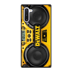 DEWALT JOBSITE RADIO BLUETOOTH Samsung Galaxy Note 10 Case Cover DEWALT JOBSITE RADIO BLUETOOTH Samsung Galaxy Note 10 Case Cover