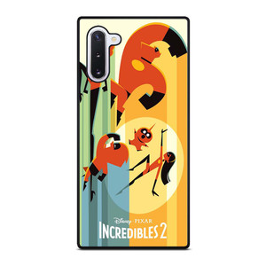 DISNEY THE INCREDIBLES 2 ART Samsung Galaxy Note 10 Case Cover DISNEY THE INCREDIBLES 2 ART Samsung Galaxy Note 10 Case Cover