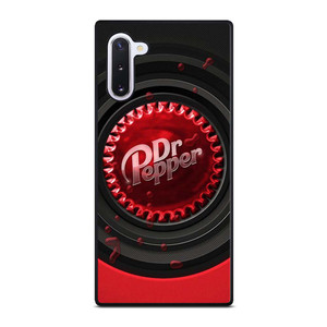 DR PEPPER SODA RED BLACK Samsung Galaxy Note 10 Case Cover DR PEPPER SODA RED BLACK Samsung Galaxy Note 10 Case Cover