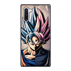 DRAGON BALL GOKU AND BLACK GOKU FACE Samsung Galaxy Note 10 Case Cover DRAGON BALL GOKU AND BLACK GOKU FACE Samsung Galaxy Note 10 Case Cover