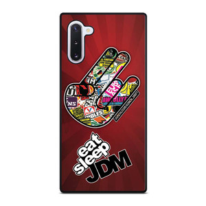 EAT SLEEP JDM LOGO Samsung Galaxy Note 10 Case Cover
