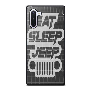 EAT SLEEP JEEP LOGO Samsung Galaxy Note 10 Case Cover
