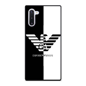 EMPORIO ARMANI WHITE BLACK Samsung Galaxy Note 10 Case Cover EMPORIO ARMANI WHITE BLACK Samsung Galaxy Note 10 Case Cover