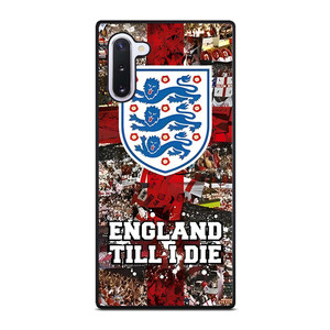 ENGLAND TILL I DIED THREE LIONS Samsung Galaxy Note 10 Case Cover ENGLAND TILL I DIED THREE LIONS Samsung Galaxy Note 10 Case Cover