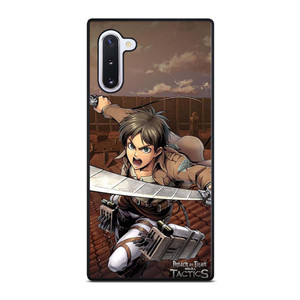 EREN YEAGER ATTACK ON TITAN TACTICS Samsung Galaxy Note 10 Case Cover EREN YEAGER ATTACK ON TITAN TACTICS Samsung Galaxy Note 10 Case Cover