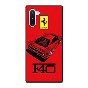 FERRARI F40 SUPERCAR LOGO Samsung Galaxy Note 10 Case Cover FERRARI F40 SUPERCAR LOGO Samsung Galaxy Note 10 Case Cover