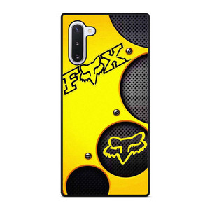 FOX RACING YELLOW METAL Samsung Galaxy Note 10 Case Cover FOX RACING YELLOW METAL Samsung Galaxy Note 10 Case Cover