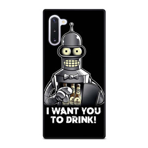 FUTURAMA BENDER QUOTE Samsung Galaxy Note 10 Case Cover FUTURAMA BENDER QUOTE Samsung Galaxy Note 10 Case Cover