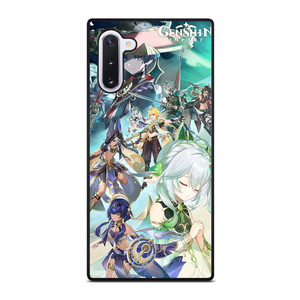 GENSHIN IMPACT MOBILE GAME CHARACTERS Samsung Galaxy Note 10 Case Cover GENSHIN IMPACT MOBILE GAME CHARACTERS Samsung Galaxy Note 10 Case Cover