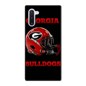 GEORGIA BULLDOGS FOOTBALL HELMET Samsung Galaxy Note 10 Case Cover