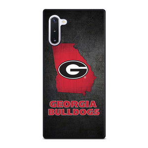 GEORGIA BULLDOGS SYMBOL METAL Samsung Galaxy Note 10 Case Cover GEORGIA BULLDOGS SYMBOL METAL Samsung Galaxy Note 10 Case Cover