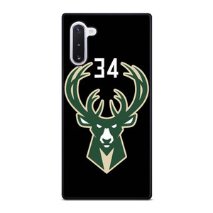 GIANNIS ANTETOKOUNMPO MILWAUKEE BUCKS LOGO Samsung Galaxy Note 10 Case Cover GIANNIS ANTETOKOUNMPO MILWAUKEE BUCKS LOGO Samsung Galaxy Note 10 Case Cover