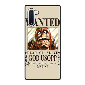GOD USOPP ONE PIECE ANIME Samsung Galaxy Note 10 Case Cover GOD USOPP ONE PIECE ANIME Samsung Galaxy Note 10 Case Cover