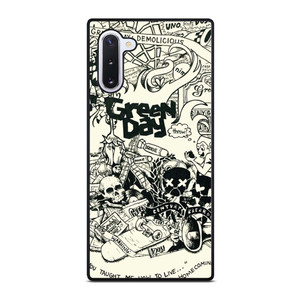 GREEN DAY BAND DEMOLICIOUS Samsung Galaxy Note 10 Case Cover GREEN DAY BAND DEMOLICIOUS Samsung Galaxy Note 10 Case Cover