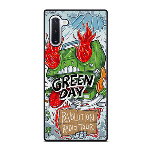 GREEN DAY REVOLUTION RADIO TOUR Samsung Galaxy Note 10 Case Cover GREEN DAY REVOLUTION RADIO TOUR Samsung Galaxy Note 10 Case Cover