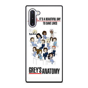 GREY'S ANATOMY ALL CARTOON Samsung Galaxy Note 10 Case Cover
