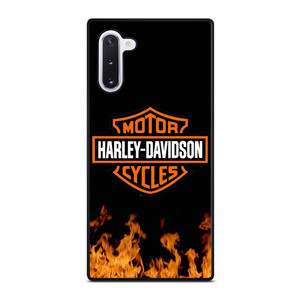 HARLEY DAVIDSON FIRE LOGO Samsung Galaxy Note 10 Case Cover