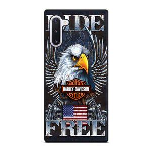 HARLEY DAVIDSON FREE RIDE EAGLE Samsung Galaxy Note 10 Case Cover HARLEY DAVIDSON FREE RIDE EAGLE Samsung Galaxy Note 10 Case Cover