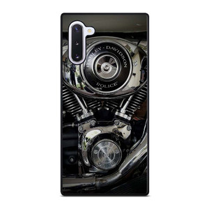 HARLEY DAVIDSON POLICE ENGINE Samsung Galaxy Note 10 Case Cover HARLEY DAVIDSON POLICE ENGINE Samsung Galaxy Note 10 Case Cover