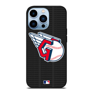CLEVELAND GUARDIANS BASEBALL BLACK iPhone 13 Pro Max Case Cover