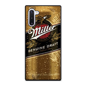 ICED MILLER GENUINE DRAFT BEER CAN Samsung Galaxy Note 10 Case Cover
