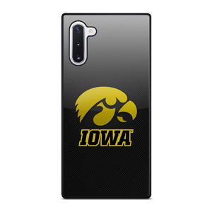 IOWA HAWKEYES CARBON Samsung Galaxy Note 10 Case Cover