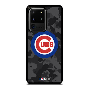 CHICAGO CUBS BASEBALL BLACK CAMO Samsung Galaxy S20 Ultra Case Cover