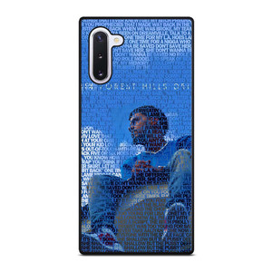 J COLE BORN SINNER QUOTE Samsung Galaxy Note 10 Case Cover