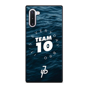 JAKE PAUL TEAM 10 JP LOGO Samsung Galaxy Note 10 Case Cover JAKE PAUL TEAM 10 JP LOGO Samsung Galaxy Note 10 Case Cover