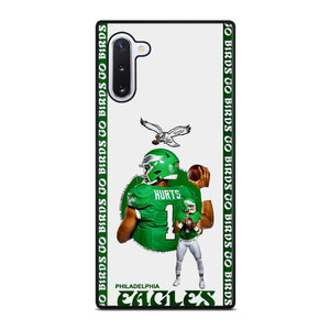 JALEN HURTS PHILADELPHIA STRIPE Samsung Galaxy Note 10 Case Cover
