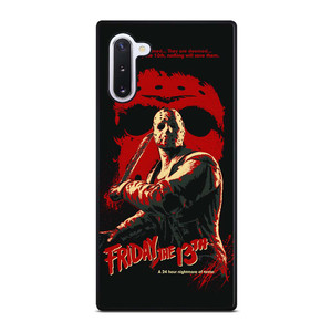 JASON FRIDAY THE 13TH POSTER Samsung Galaxy Note 10 Case Cover JASON FRIDAY THE 13TH POSTER Samsung Galaxy Note 10 Case Cover