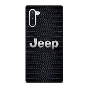 JEEP BLACK METAL LOGO Samsung Galaxy Note 10 Case Cover