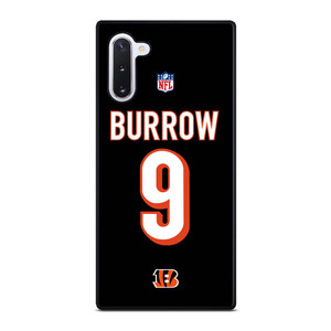 JOE BURROW CINCINNATI BENGALS KIT Samsung Galaxy Note 10 Case Cover JOE BURROW CINCINNATI BENGALS KIT Samsung Galaxy Note 10 Case Cover
