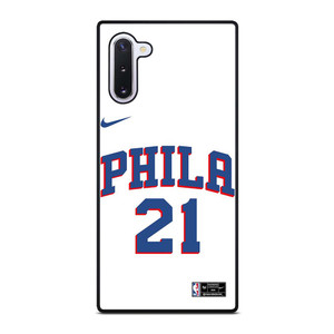 JOEL EMBIID PHILADELPHIA SIXERS KIT Samsung Galaxy Note 10 Case Cover