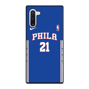 JOEL EMBIID PHILADELPHIA SIXERS NBA Samsung Galaxy Note 10 Case Cover JOEL EMBIID PHILADELPHIA SIXERS NBA Samsung Galaxy Note 10 Case Cover