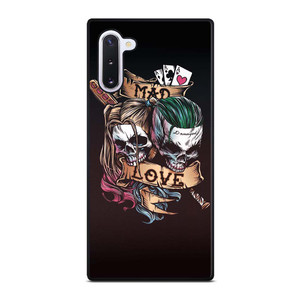 JOKER AND HARLEY QUINN SKULL Samsung Galaxy Note 10 Case Cover JOKER AND HARLEY QUINN SKULL Samsung Galaxy Note 10 Case Cover