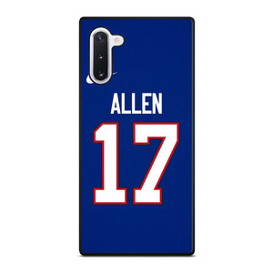 JOSH ALLEN BUFFALO BILLS NIKE Samsung Galaxy Note 10 Case Cover JOSH ALLEN BUFFALO BILLS NIKE Samsung Galaxy Note 10 Case Cover
