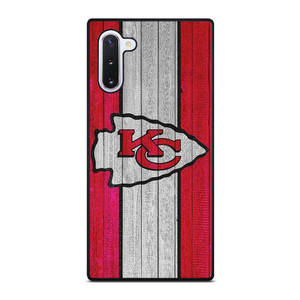 KANSAS CITY CHIEFS WOODEN LOGO Samsung Galaxy Note 10 Case Cover