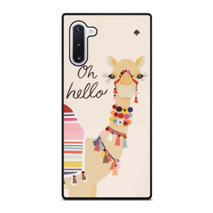 KATE SPADE CAMEL OH HELLO Samsung Galaxy Note 10 Case Cover KATE SPADE CAMEL OH HELLO Samsung Galaxy Note 10 Case Cover