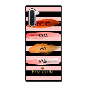 KATE SPADE DON'T KILL MY VIBE Samsung Galaxy Note 10 Case Cover KATE SPADE DON'T KILL MY VIBE Samsung Galaxy Note 10 Case Cover