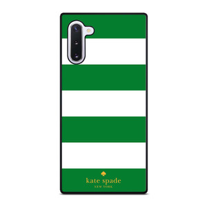 KATE SPADE GREEN STRIPE Samsung Galaxy Note 10 Case Cover KATE SPADE GREEN STRIPE Samsung Galaxy Note 10 Case Cover