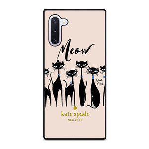 KATE SPADE MEOW CAT Samsung Galaxy Note 10 Case Cover