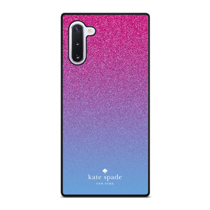 KATE SPADE NEW YORK PINK BLUE GLITTER Samsung Galaxy Note 10 Case Cover KATE SPADE NEW YORK PINK BLUE GLITTER Samsung Galaxy Note 10 Case Cover