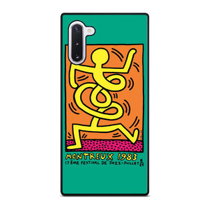 KEITH HARING MONTREUX 1983 Samsung Galaxy Note 10 Case Cover KEITH HARING MONTREUX 1983 Samsung Galaxy Note 10 Case Cover