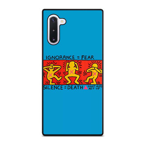 KEITH HARING SILENCE DEATH Samsung Galaxy Note 10 Case Cover