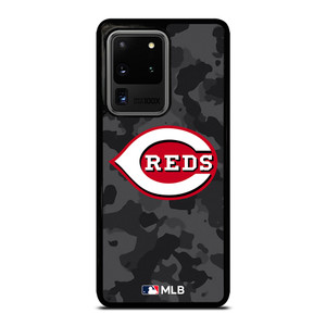 CINCINNATI REDS BASEBALL BLACK CAMO Samsung Galaxy S20 Ultra Case Cover CINCINNATI REDS BASEBALL BLACK CAMO Samsung Galaxy S20 Ultra Case Cover